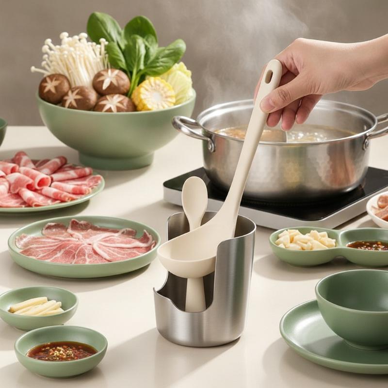 حامل ملعقة وغطاء قدر من الفولا - مراجعة Kitchen Baking Rack وسعره