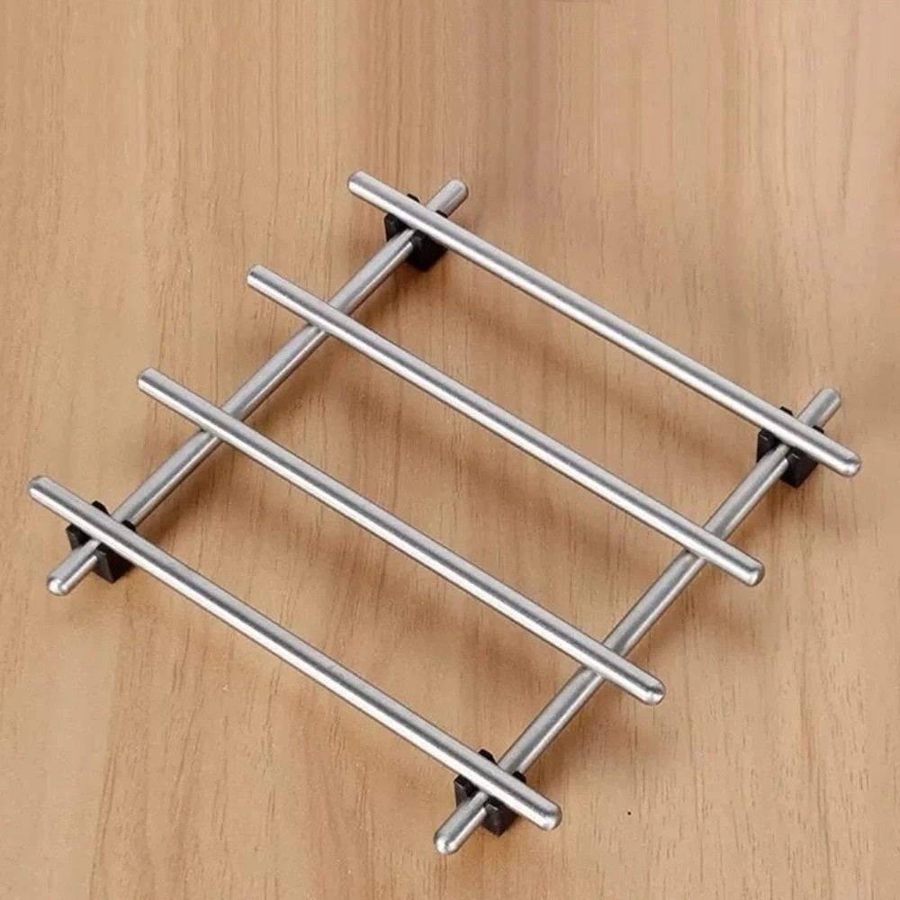 حوامل أواني من الفولاذ المقاوم - مراجعة Kitchen Baking Rack وسعره
