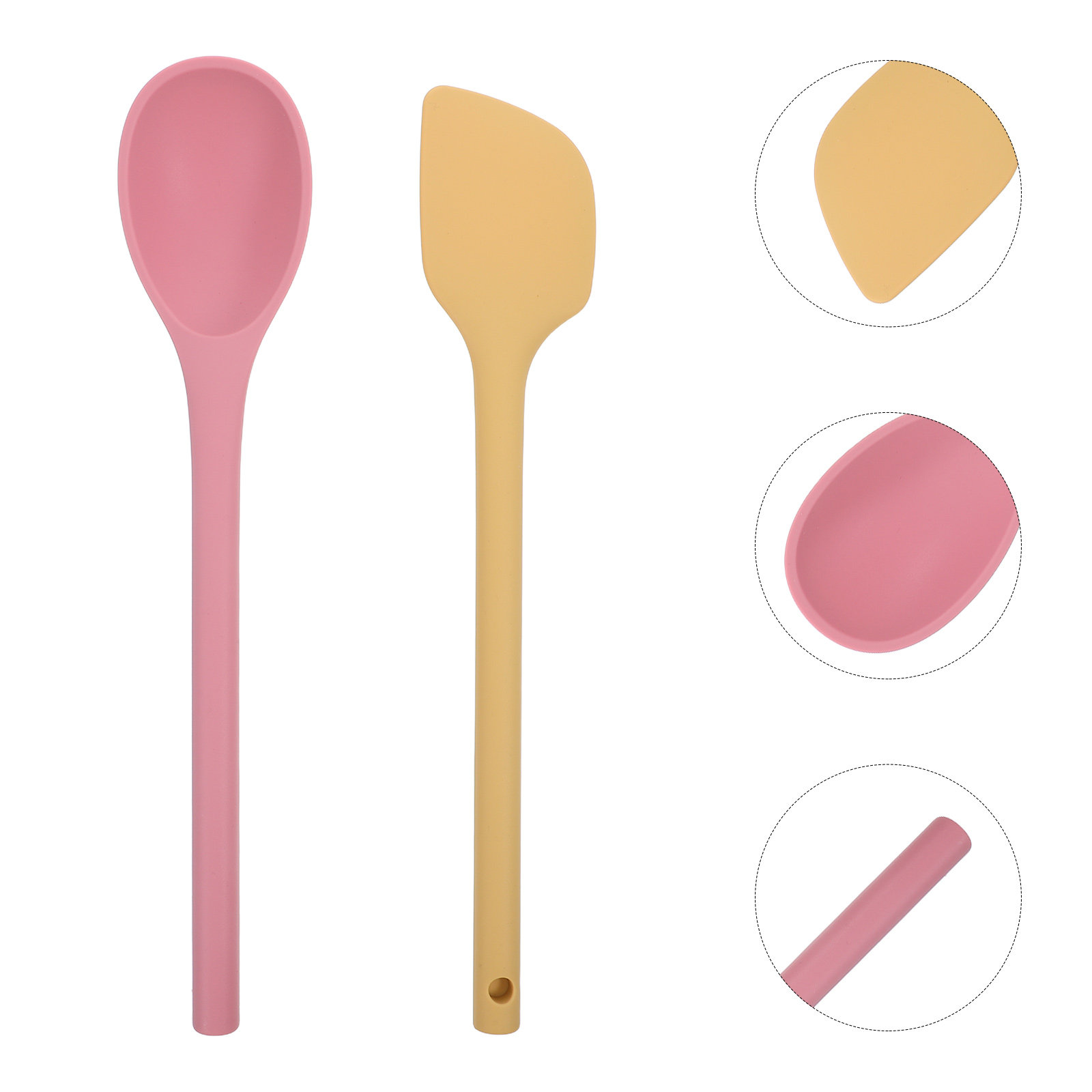 مجموعة ملاعق وسكاكين سيليكون ل - مراجعة Baking Kitchen Set وسعره