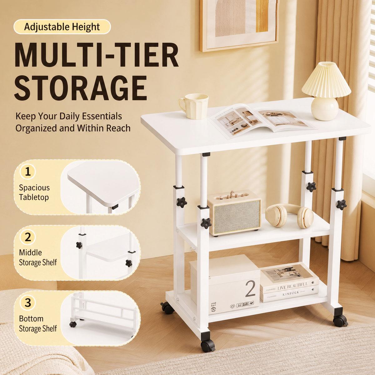 عربة متعددة الاستخدامات معدنية - مراجعة Kitchen Baking Cart وسعره