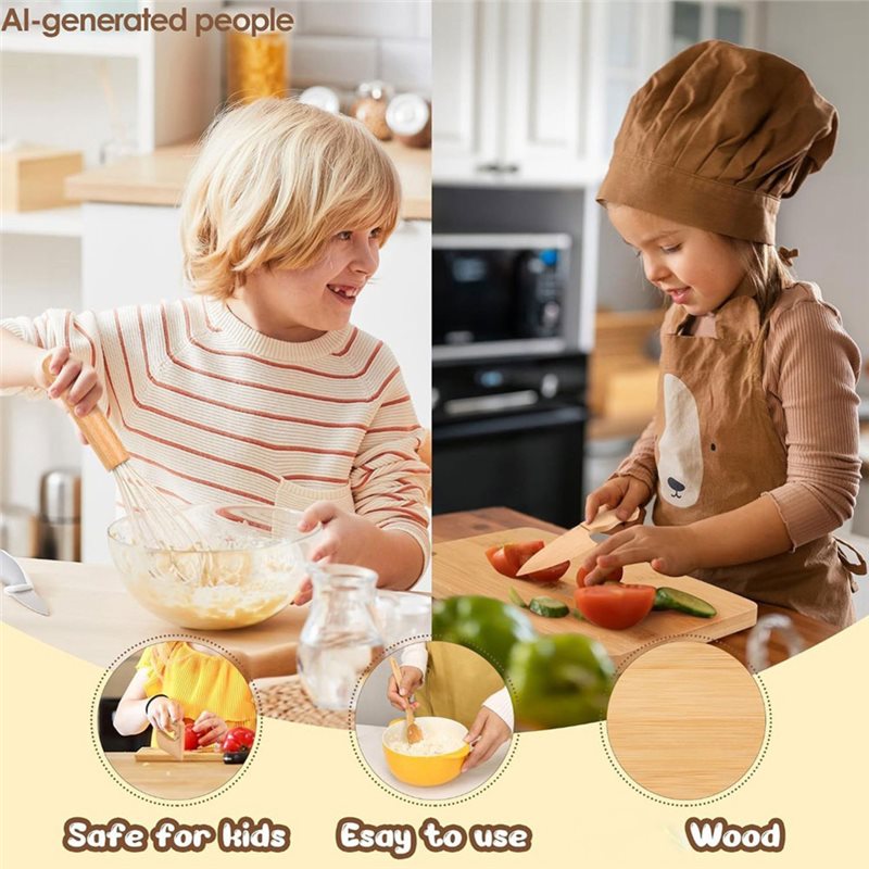 مجموعة أدوات مطبخ للأطفال تتضم - مراجعة Kitchen Kids Baking Set وسعره
